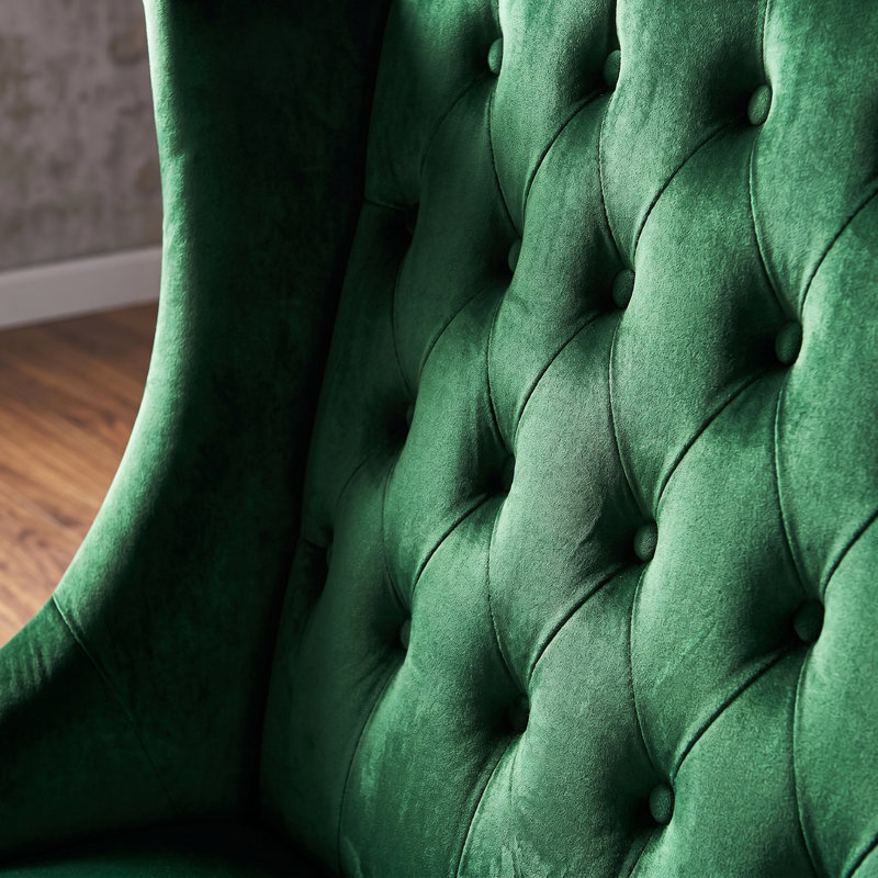 Causeuse Elegant Emerald, Émeraude