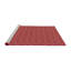 Tapis tissé à la machine en rouge-68664560