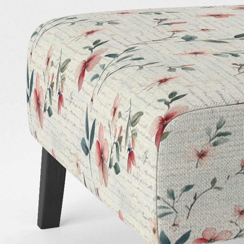 Fauteuil de chambre French Country, Pantoufle sans accoudoirs