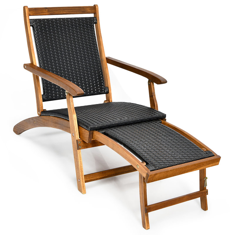 Artie Outdoor Chaise Lounge, 1 Piece