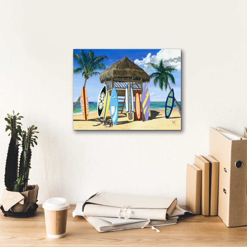 Art mural sur toile Dovecove «Our Gang» par Scott Westmoreland, 34 po x 26 po, H 12 po x l 16 po x P 0,75 po