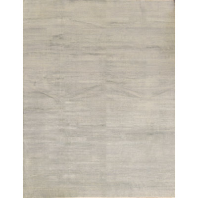 Handmade Cotton and Wool Area Rug