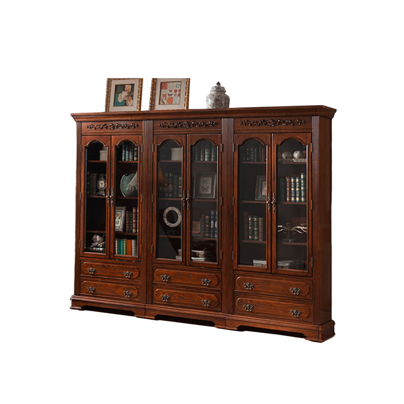 American style large capacity bookcase