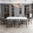 LUMERA Collection Swivel Tufted Arm Dining Chair Poker Chair Gray-1480359264-1480359279