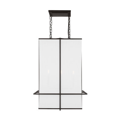 4 - Light Dimmable Lantern Square / Rectangle Chandelier