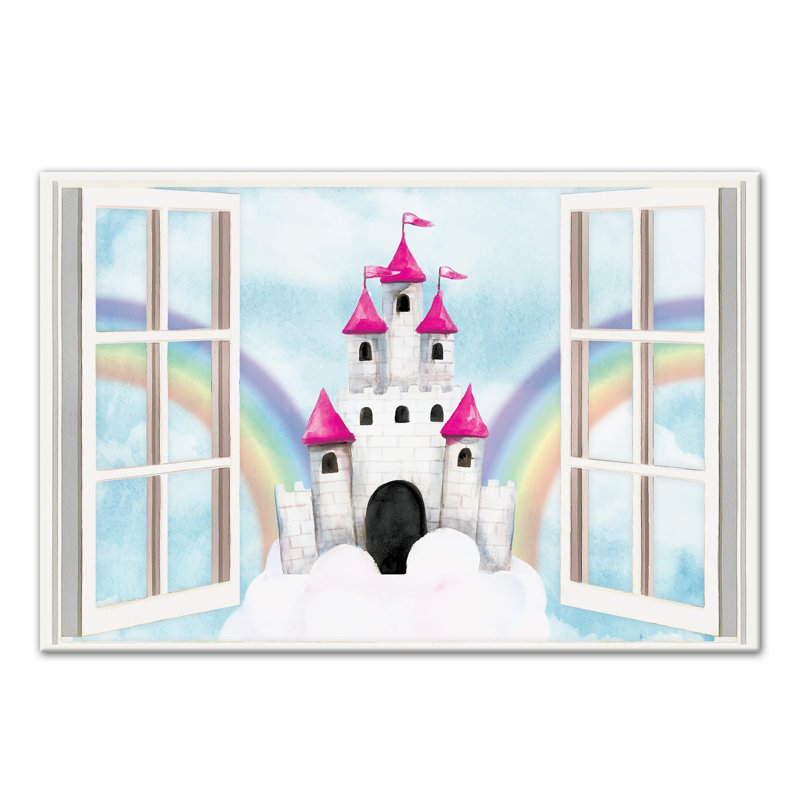 Art sur toile, fenêtre de Karly, H 24 po x l 36 po x P 1,25 po