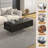 Modern Rectangle Coffee Table with Drawers for Living Room-40215026