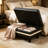 Faux Leather Storage Ottoman-1490191544