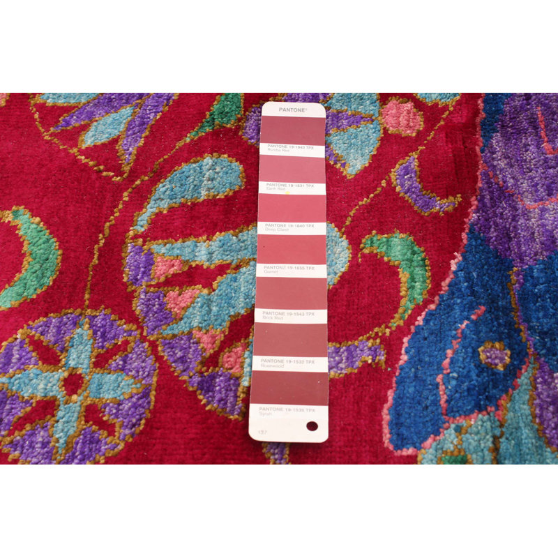Tapis bourgogne Peshawar Finest 9 pi 0 po x 12 pi 3 po
