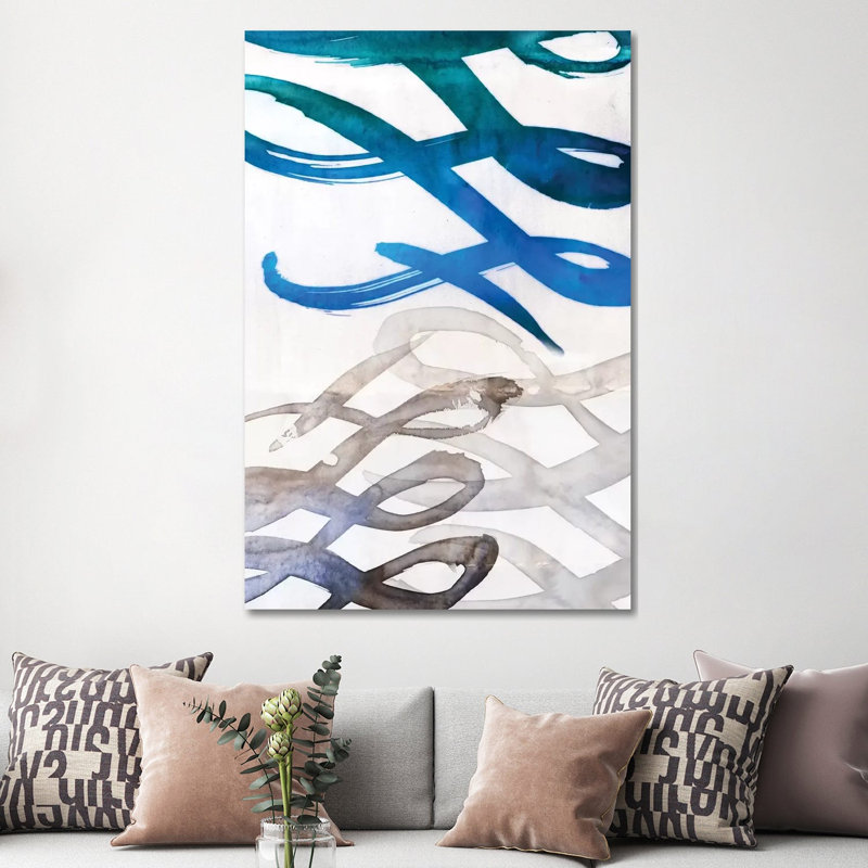 Infinity II - Wrapped Canvas Painting, 152.5 cm H x 101.5 cm W