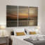 «Mystic Lake», image multi-pièces sur toile tendue-24020020