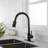 Touch Activated Kitchen Faucet With Pull-Down Sprayer Head | Gift Idea-122633899