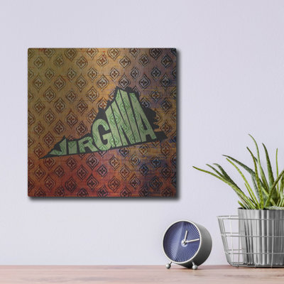 Trinx «Virginia 3» par Art Licensing Studio, art mural en métal