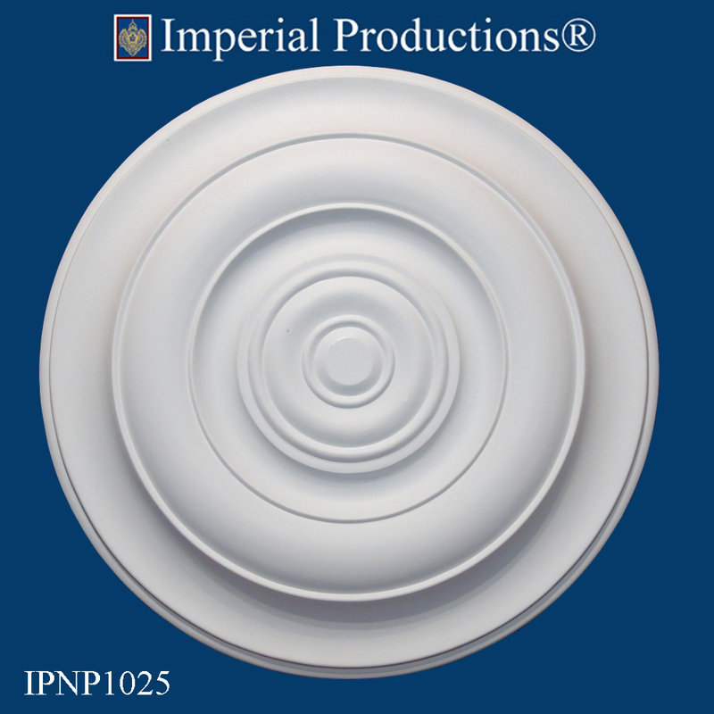 Médaillon de plafond H 18 po x l 18 po x P 2 po