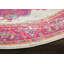 Tapis intérieur oriental ivoire / rose Abbate-556095201