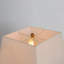 Lampe de table en verre 1 lumière