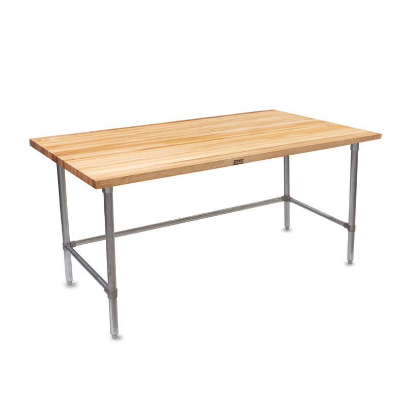Wood Prep Station, 35.25" H x 72" W x 36" D