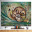 «Snail with His House», reproduction d'art-34272854-34272855