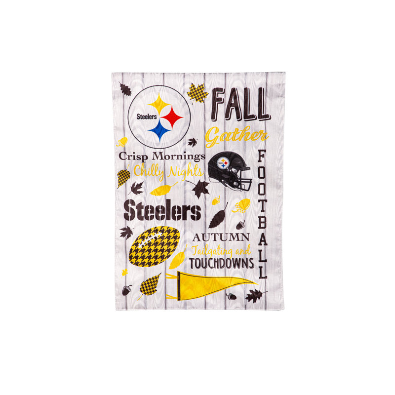 Double face 18 H x 12,5 l, NFL Pittsburgh Steelers