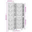 Chassidi Solid Wood Accent Room Divider-709423214