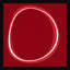 Red Circle par Alex Dunn - reproduction de cadre photo simple-186876331-186876330