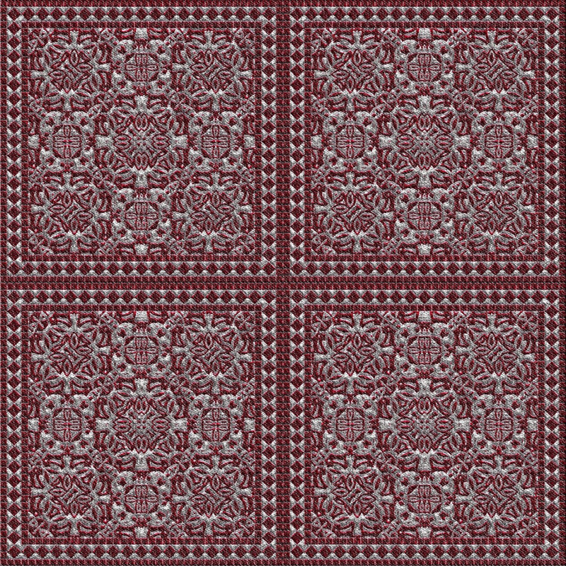 Tapis rouge, Carré 6 pi