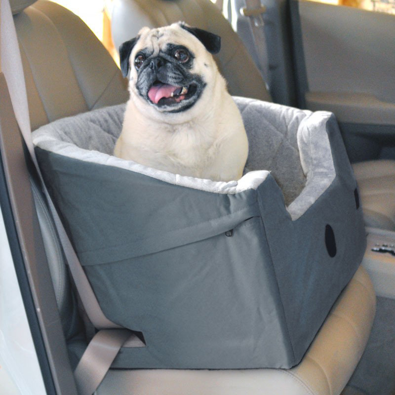 Pet Carrier, Small (16.5" H x 14.5" W x 19.5" D), Gray