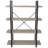 Salamon 55" H Industrial-Style 4-Tier Etagere Bookcase, Oak Gray-1425009030