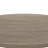 59"W Round White And Gray Dining Table