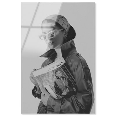 Americana in style, reproduction d'art à la mode sur toile par Notoriart