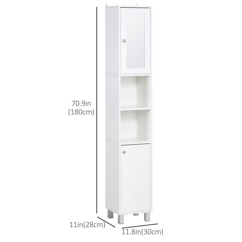 Linen Cabinet, White