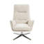 Fauteuil d'appoint pivotant avec repose-pieds Upholstery-1510134190