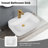 Ceramic Bathroom Basin In White - Stain- And Long-lasting Practical For Daily Use