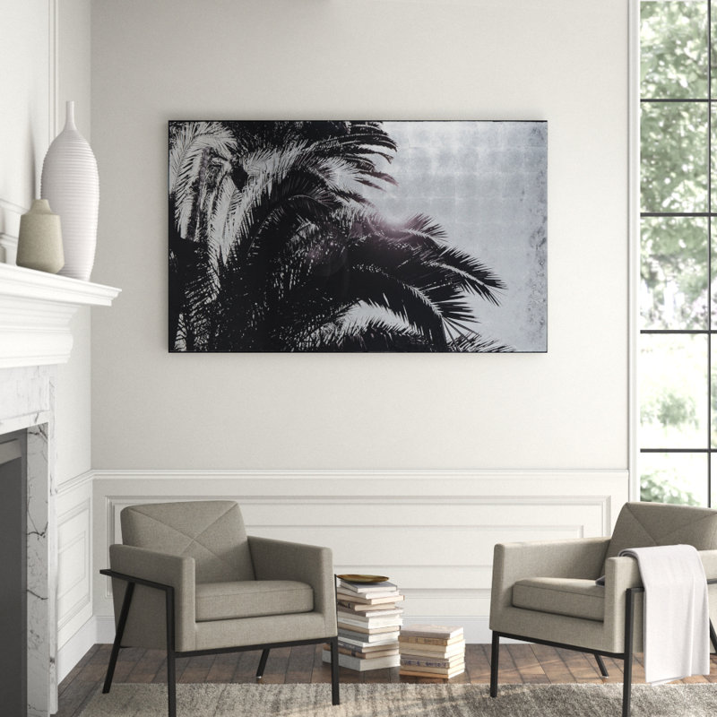 Sliver Leaf Palm Tree A Print