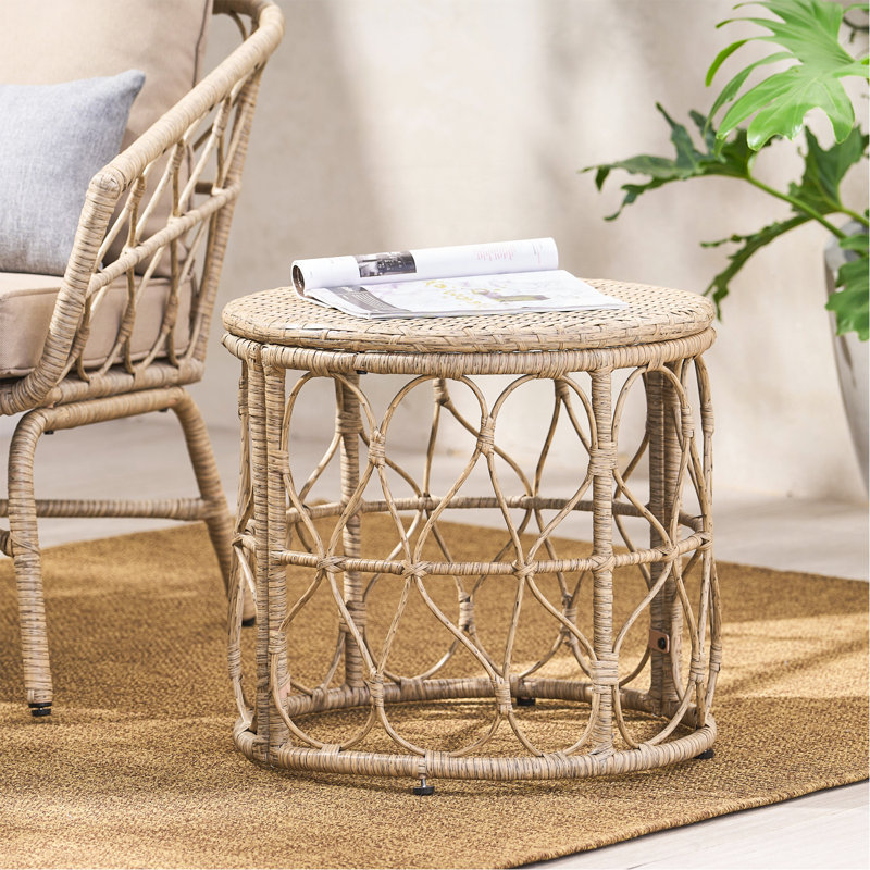 Table d'appoint, Brun