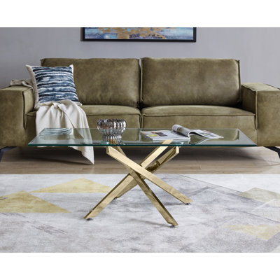 Couchtisch Chayton aus Glas