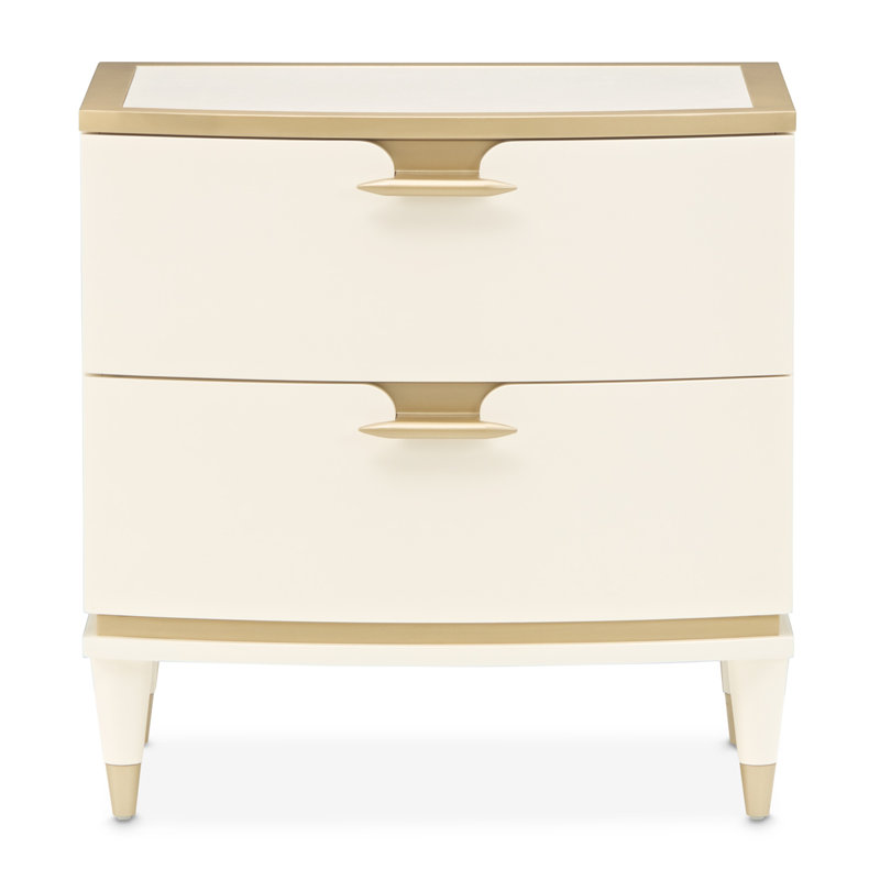 La Terrazza Nightstand - Creamy Pearl