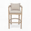 Tabourets d'extérieur, ensemble de 2