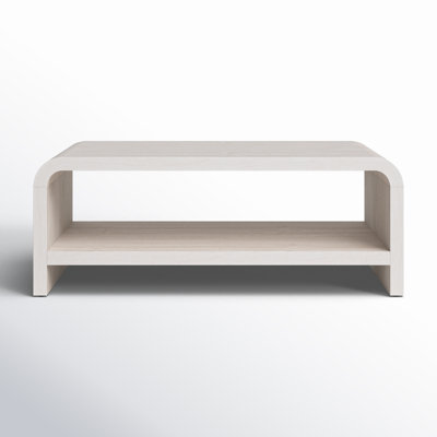 Solid Wood Coffee Table with Storage