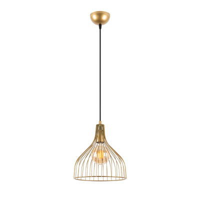 Luminaire suspendu en dome à 1 lumière
