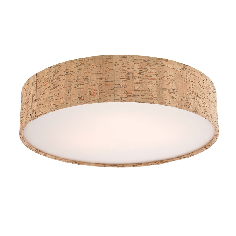 3'' H Cork Drum Pendant Shade