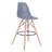 Azanae 27.6" Bar Stool with Wooden Legs-959445282