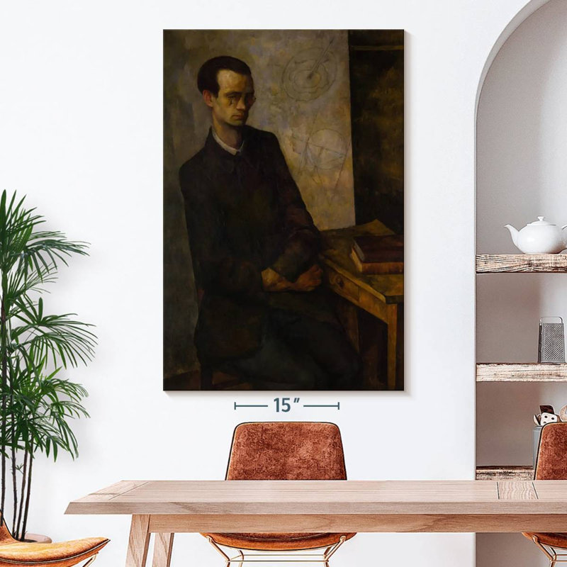 Le Mathématicien, 51" H x 34" W