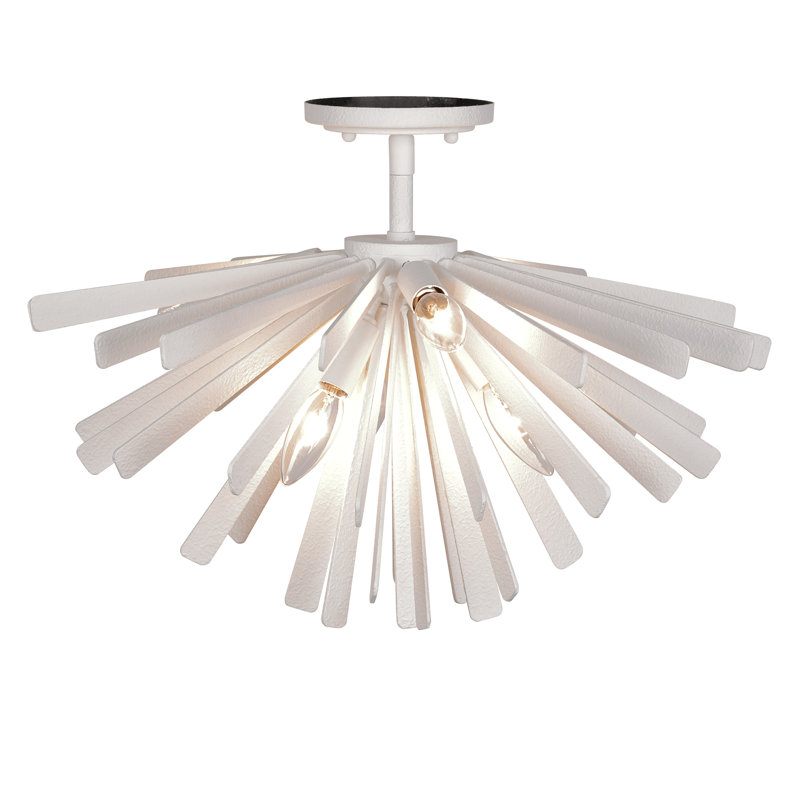 Confluence Flush Mount, Piastra White