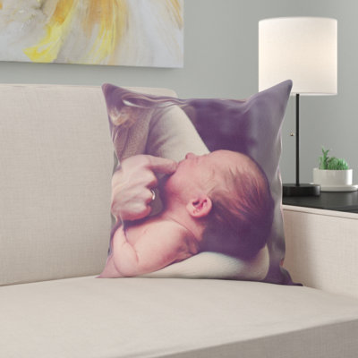 Microsuede Throw Pillow