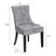 Chaise capitonnée capitonnée grise -580247408-665984342