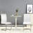 PU Faux Leather High Back Upholstered Dining Chair-280248722-295159344-295159342