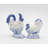 Dutch Blue Rooster Salt and Pepper Shakers 