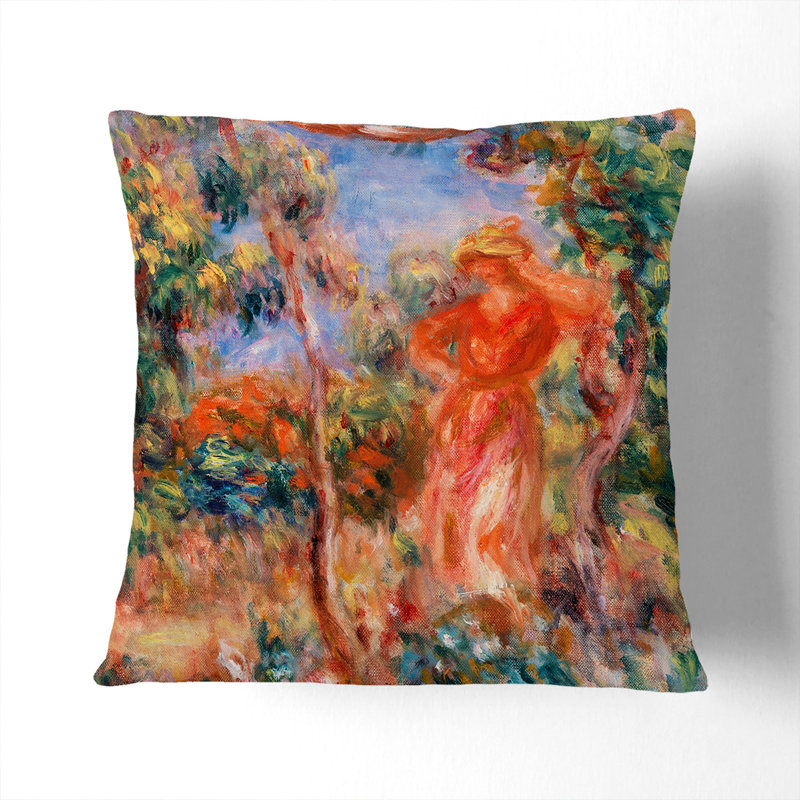 Square Cushion, White, 55cm H x 55cm W x 20cm D