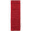 Handwoven Wool Gabbeh Uni Red Rug-239309611